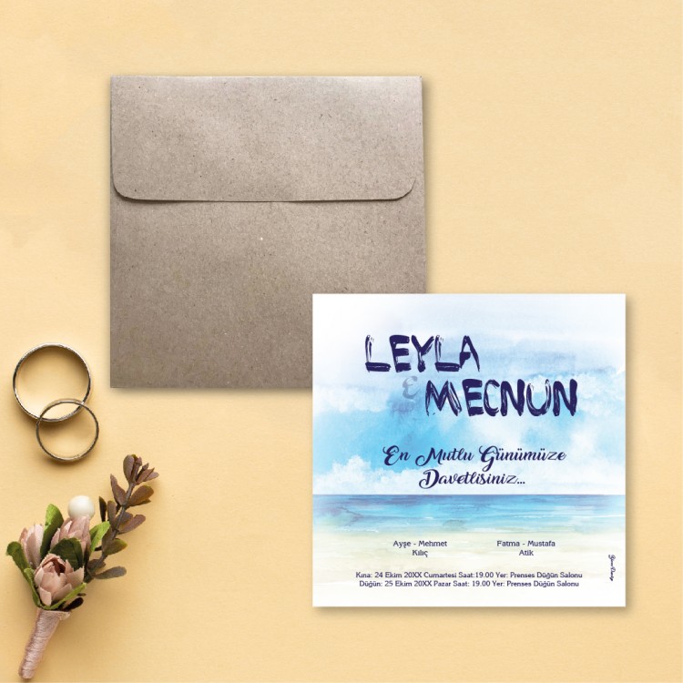 Beren Kare Davetiye 0748 - Detay Görseli 2